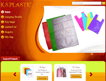 Tablet Screenshot of ksplastic.in